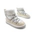 Женские короткие угги Ugg Chanel Lunar White