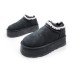 Женские ультра мини угги на платформе Ugg Ultra Mini Platform Black 