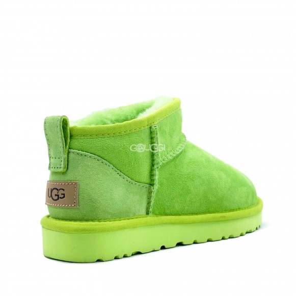 Женские ультра мини угги Ugg Ultra Mini - Parakeet Green