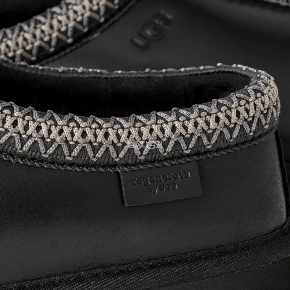 Женские слипоны Tasman Leather Regen - Black