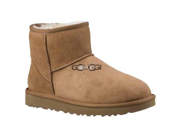 Женские мини угги Classic Mini Chestnut II