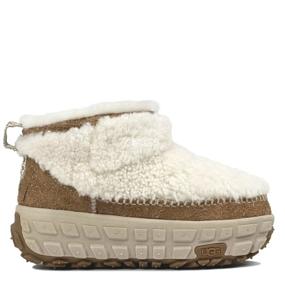 Женские мини угги Ugg Venture Daze Ultra Mini Cozy Natural