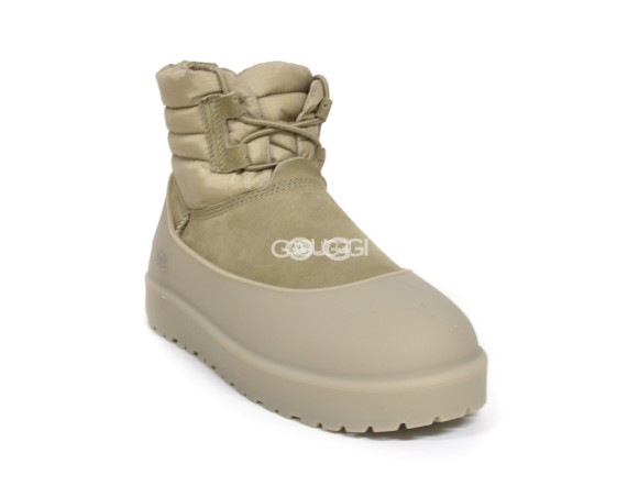 Женские мини угги Classic Mini Lace-Up Weather Dune
