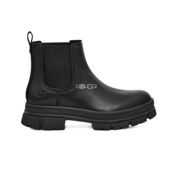 Женские кожаные ботинки Ashton Chelsea Leather - Black