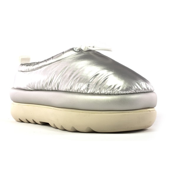 Женские дутики UGG Maxi Braid Clog Silver