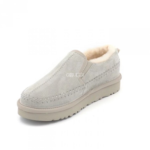 Женские слипоны Ugg Stitch Slip On Grey-Violet