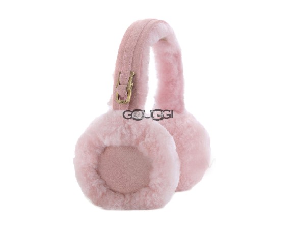 Меховые наушники Earmuff Sequins Pink