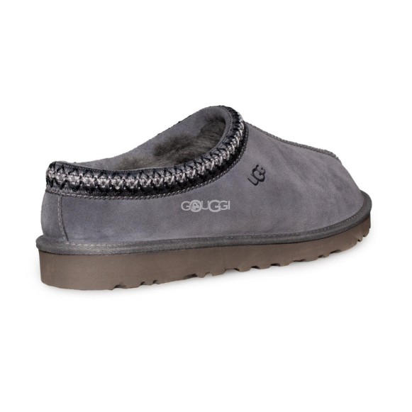 Мужские слипоны Man`s Tasman Slippers Dark Grey