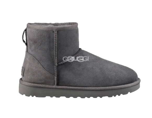 Женские мини угги Classic Mini Grey II