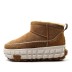 Женские мини угги на платформе Venture Daze Ultra Mini Chestnut