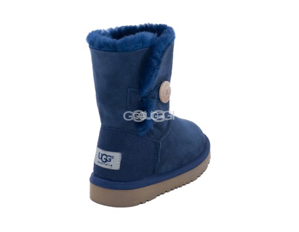Детские угги с пуговицей Kids Bailey Button Navy
