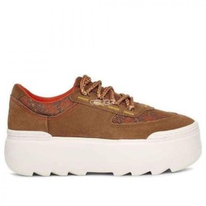 Ugg Marin Mega Lace Chestnut White