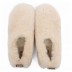 Женские слипоны Ugg Hailey Fluff Slippers Natural