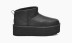 Женские ультра мини угги на платформе UGG Classic Ultra Mini Platform Metallic Black